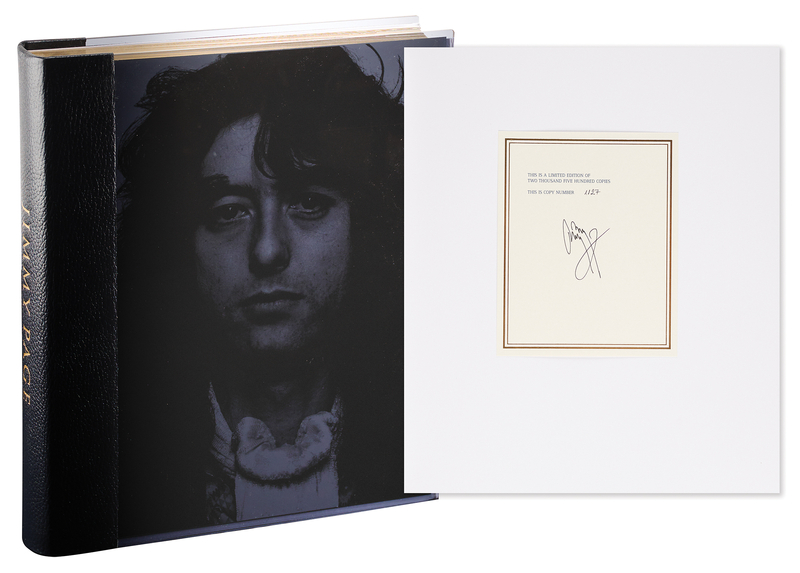 Lot 352 Jimmy Page Signed Genesis Book - Jimmy Page (Ltd. Ed. #1127/2500)