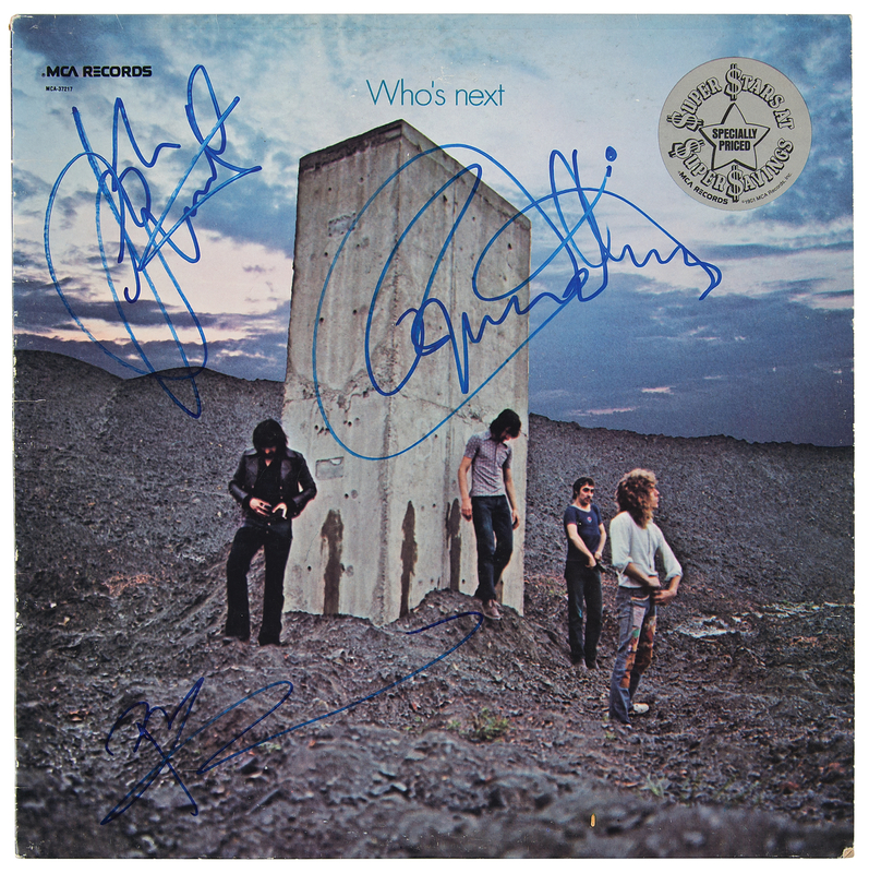 Lot 384 The Who Signed Album - Who's Next