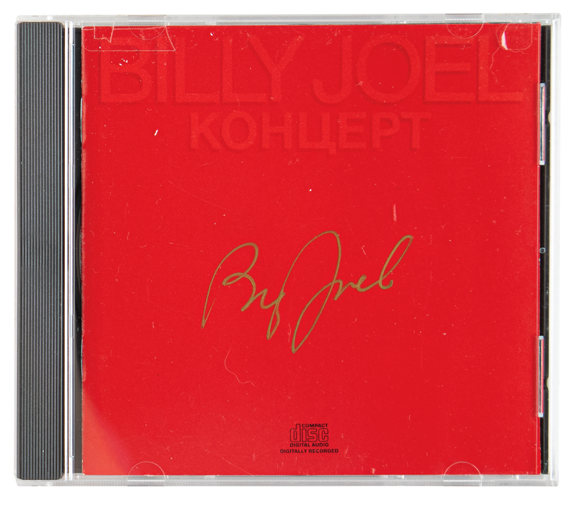 Lot 344 Billy Joel Signed CD - Kontsert