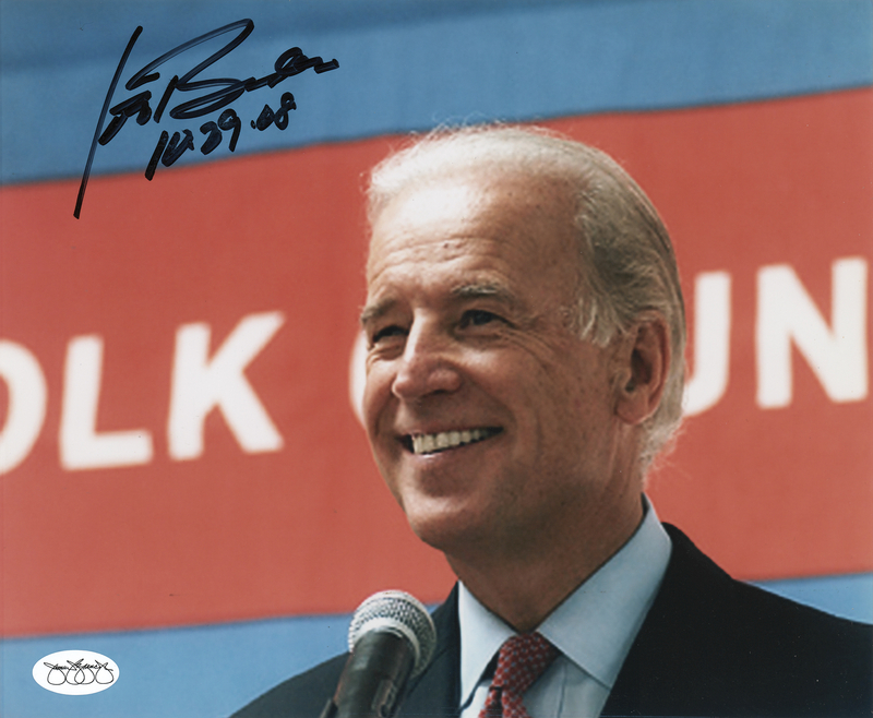 Lot 88 Joe Biden Signed Photograph