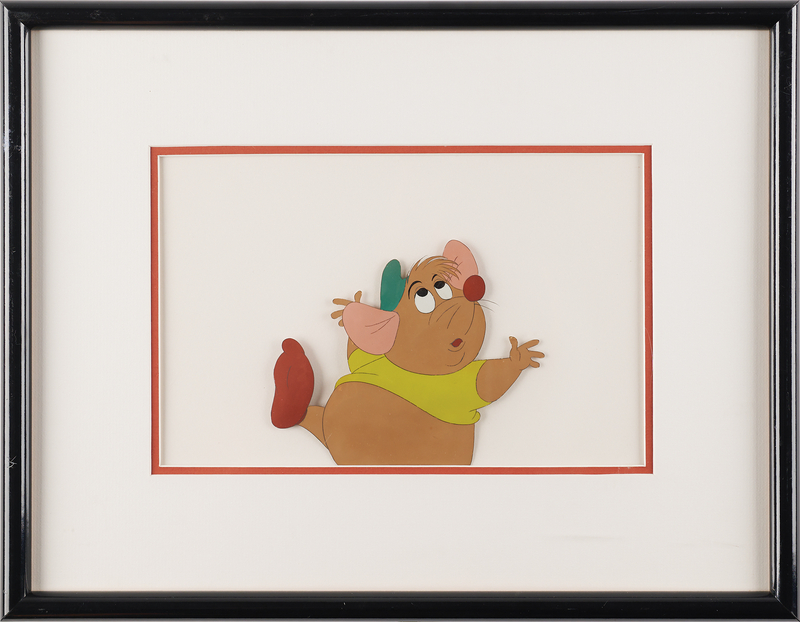 Lot 293 Gus production cel from Cinderella