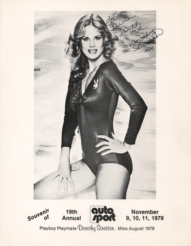 Lot 432 Dorothy Stratten Signed Photograph