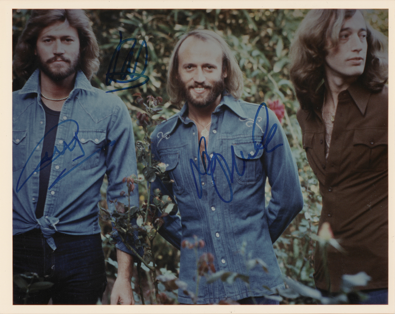 Lot 329 Bee Gees Signed Photograph