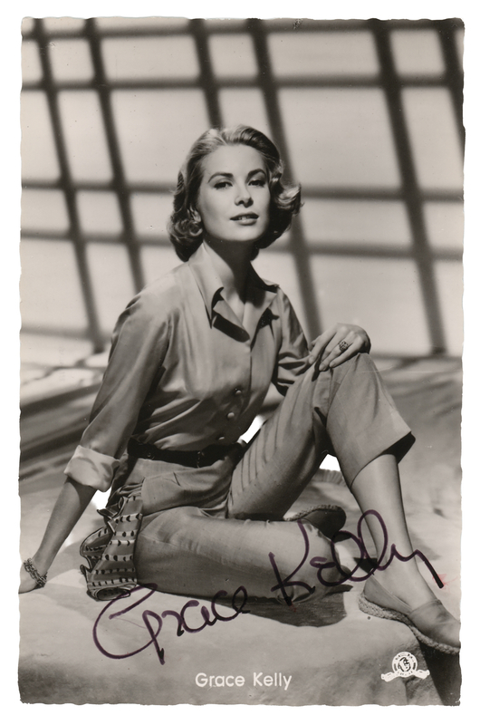Lot 406 Grace Kelly Signed Photograph
