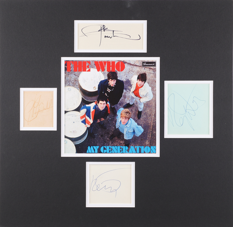Lot 383 The Who Signatures