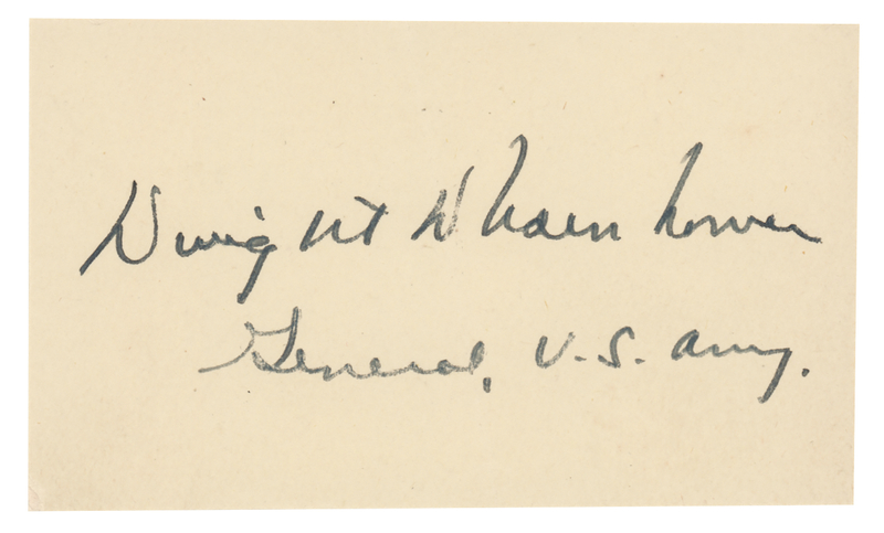 Lot 49 Dwight D. Eisenhower Signature