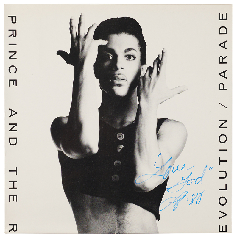 Lot 364 Prince Signed Album - Parade