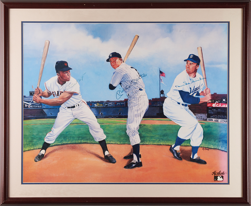 Lot 444 Mantle, Mays, and Snider Signed Lithograph