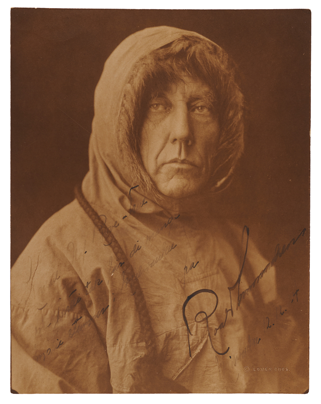 Lot 193 Roald Amundsen Signed Photograph