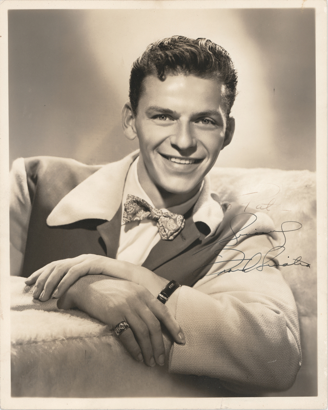 Lot 427 Frank Sinatra Signed Photograph