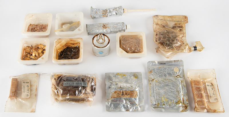 Lot 277 Space Food Collection of (14) Packages and Containers from the Apollo and Space Shuttle Programs