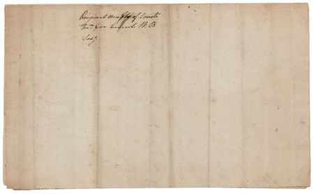 Lot #7 [George Washington] Washington Benevolent Society Constitution Manuscript Draft: 