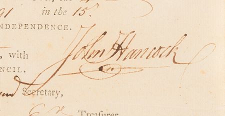 Lot #93 John Hancock Twice-Signed Document as Governor of Massachusetts, Paying His Own Salary - Image 3