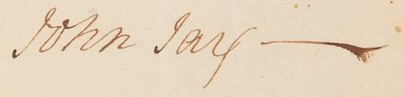 Lot #130 John Jay Autograph Letter Signed on the Boundary Between the United States and Canada, as Determined by the Jay Treaty - Image 2