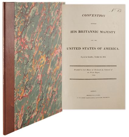 Lot #124 [Great Britain and United States] Treaty