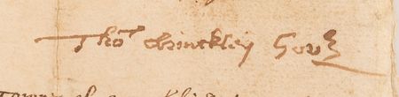 Lot #115 Plymouth: Thomas Hinckley Document Signed (1690) - The Last Governor of Plymouth Colony Calls an Election - Image 2