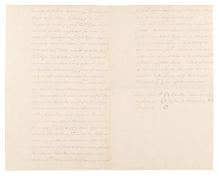 Lot #152 Treaty of London, 1687: Appointing Commissioners on American Peace Between England and France - Image 2