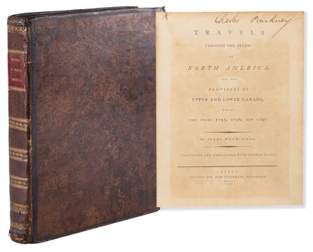Lot #114 Charles Pinckney Signed Book - Travels