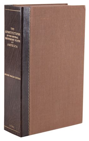 Lot #227 Rev. William Jackson: The Constitutions