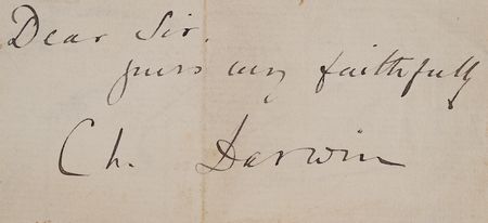 Lot #179 Charles Darwin Signature in On the Origin of Species (Second Edition, 1860) - Image 2