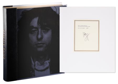 Lot #352 Jimmy Page Signed Genesis Book - Jimmy Page (Ltd. Ed. #1127/2500) - Image 1