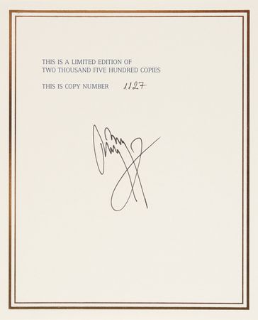 Lot #352 Jimmy Page Signed Genesis Book - Jimmy Page (Ltd. Ed. #1127/2500) - Image 2