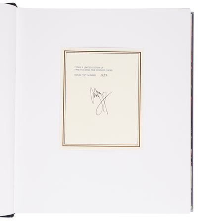 Lot #352 Jimmy Page Signed Genesis Book - Jimmy Page (Ltd. Ed. #1127/2500) - Image 4
