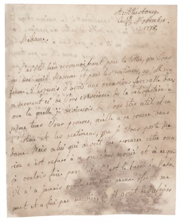 Lot #161 Paul I of Russia Autograph Letter Signed