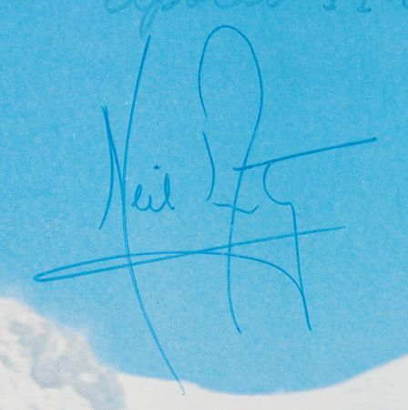 Lot #272 Apollo 11 Signed 'Lockheed C-141 Starlifter' Poster - 