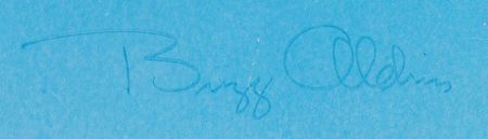 Lot #272 Apollo 11 Signed 'Lockheed C-141 Starlifter' Poster - 