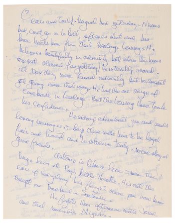 Lot #300 Ernest Hemingway Autograph Letter Signed from His 'Dangerous Summer' of Bullfights in Spain: 