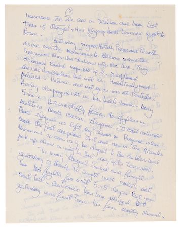 Lot #300 Ernest Hemingway Autograph Letter Signed from His 'Dangerous Summer' of Bullfights in Spain: 
