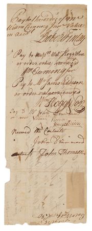 Lot #249 James Wolfe Rare Document Signed - The British Hero of the Seven Years' War - Image 3
