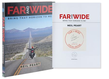 Lot #376 Rush: Neil Peart Signed Book - Far and Wide (Ltd. Ed. #638/1000) - Image 1