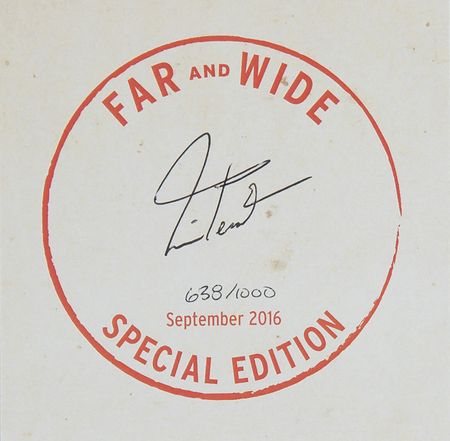 Lot #376 Rush: Neil Peart Signed Book - Far and Wide (Ltd. Ed. #638/1000) - Image 2