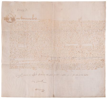 Lot #157 King James I Document Signed