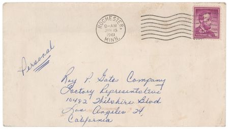 Lot #302 Ernest Hemingway Letter Signed from Mayo Clinic, 1961 - One of Hemingway's Last Recorded Letters - Image 3