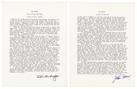 Lot #256 Space Exploration Archive (100+ Items) from the Clifford Hochman Collection, Spanning Mercury, Gemini, Apollo, Skylab, ASTP, and the Space Shuttle Era - Image 16