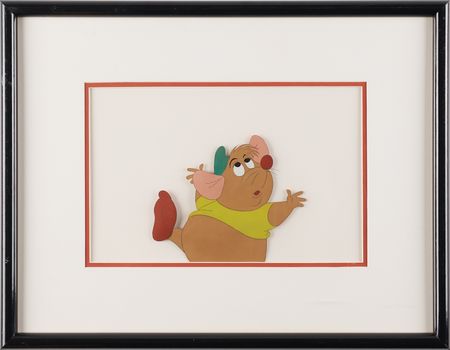 Lot #293. Gus production cel from Cinderella