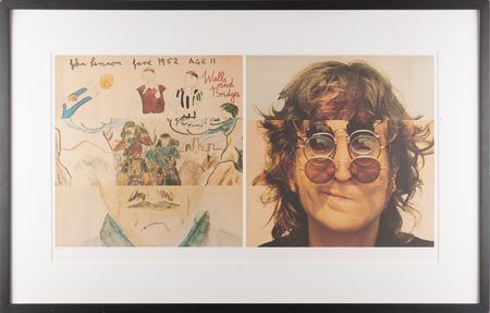 Lot #327 Beatles: Yoko Ono Signed Print - Walls
