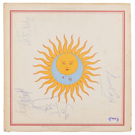 Lot #350 King Crimson Signed Album - Larks' Tongues in Aspic - Image 1