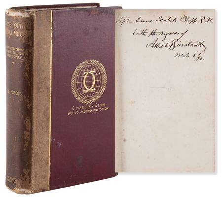 Lot #279 Albert Bierstadt Signed Book -