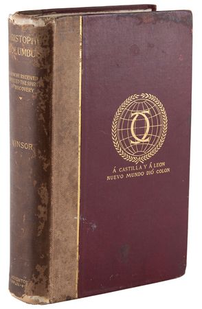 Lot #279 Albert Bierstadt Signed Book - Christopher Columbus - Image 3