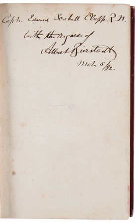 Lot #279 Albert Bierstadt Signed Book - Christopher Columbus - Image 4