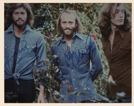 Lot #329 Bee Gees Signed Photograph