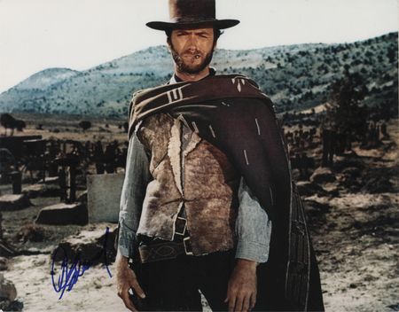 Lot #401 Clint Eastwood Signed Oversized