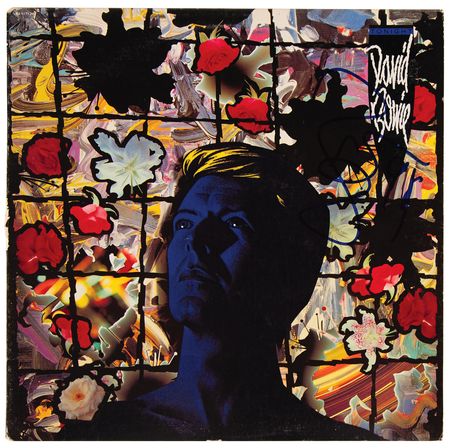 Lot #332 David Bowie Signed Album - Tonight