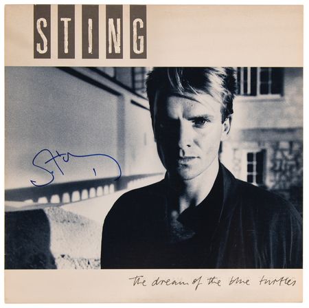Lot #377 Sting Signed Album - The Dream of the