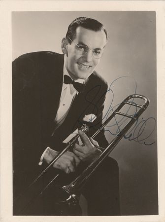 Lot #314 Glenn Miller Signed Photograph