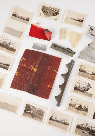 Lot #252 Hindenburg Disaster Collection of (7)